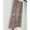 “记忆碎片”金葱丝线提花面料Vintag Gray色调杏黄半身裙 商品缩略图3