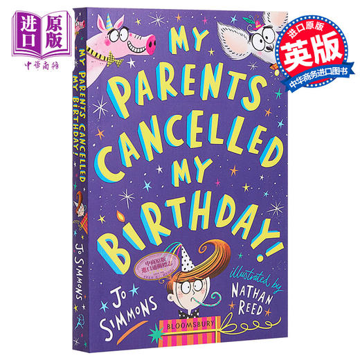 【中商原版】My Parents Cancelled My Birthday	奇思妙想一家人2 儿童初级章节书故事文学 平装 英文原版 商品图0