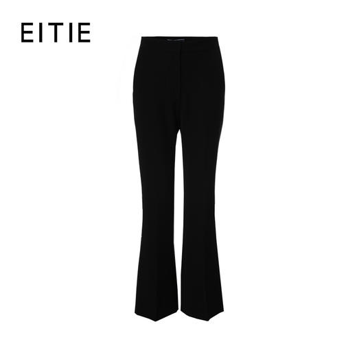 EITIE爱特爱夏季新款通勤职业气质百搭薄款微喇显瘦九分裤女 商品图5