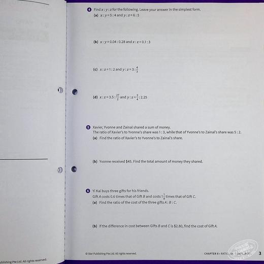 【中商原版】【新加坡数学教材】新版发现数学课本1B 练习册（第3版）修正版 商品图3