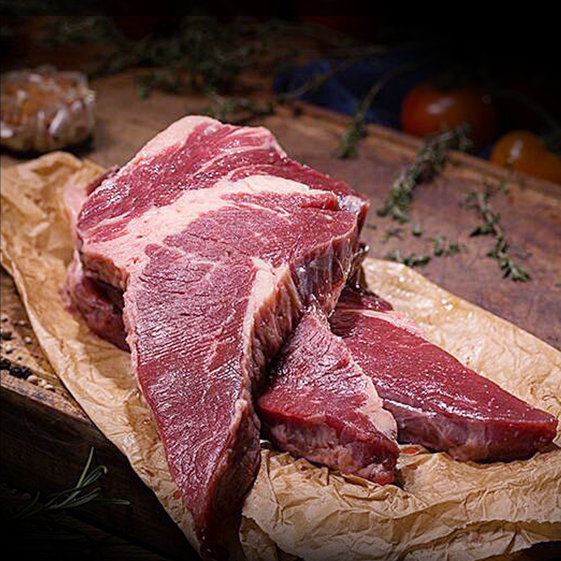 原切西冷牛排500g*1；澳洲原切上脑牛排500g*1；原切眼肉牛排500g*1