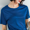 日本进口三醋酸T恤女短袖宽松T恤 圆领/V领 210206 商品缩略图2