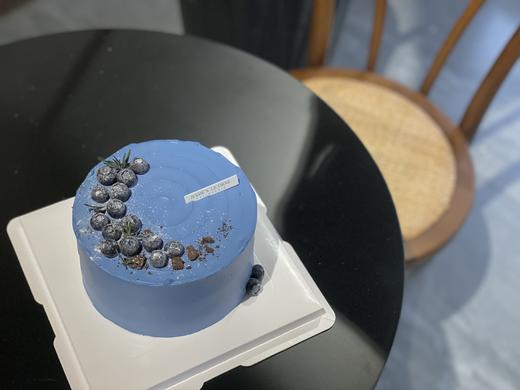 简约蓝莓ins奶油生日蛋糕 商品图0