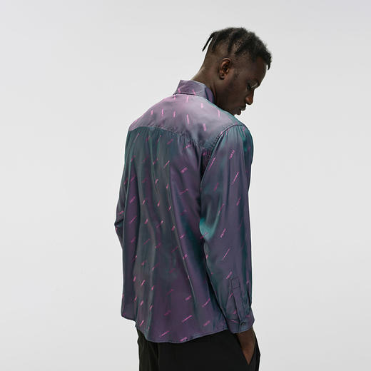 Unawares x FOURTRY 潮流合伙人联名满版字母组合衬衫 商品图2