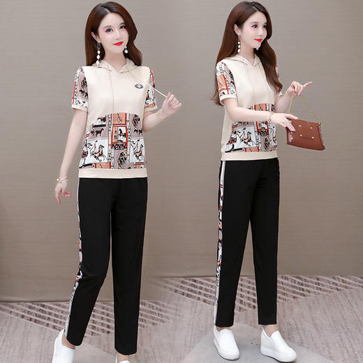 YWE  L21616时尚大码两件套装 商品图0