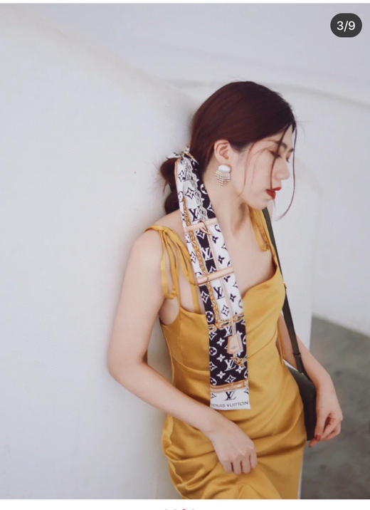 Lv束发带丝巾配礼盒 商品图2