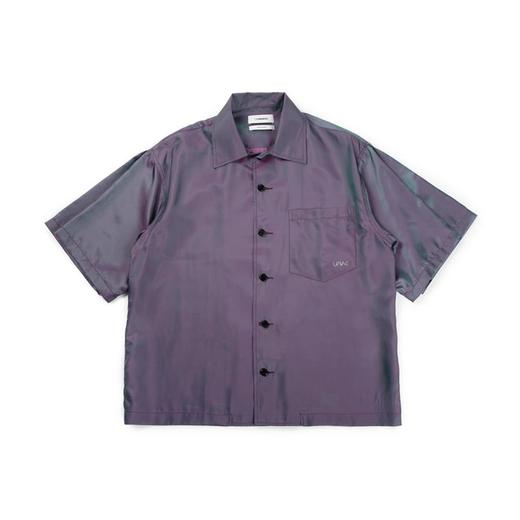 Unawares. SS20 镭射面料四袖保龄球短袖衬衫男 商品图4