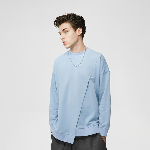 Unawares SS21 双裁片结构刺绣LOGO卫衣 商品图2