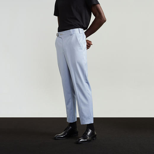 Unawares.FW20 军事扣收腰系统九分西裤 商品图2