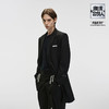 Unawares x FOURTRY 潮流合伙人联名开叉剪裁单排三扣中长款西装 商品缩略图0