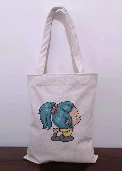 瑜伽包 | 升级版棉麻精品（蓝发女孩系列） 商品图1