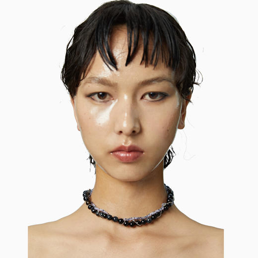 FIRSTFLOOR小众设计师原创编织ins重组合复古项圈锁骨拼接饰冷淡 商品图0