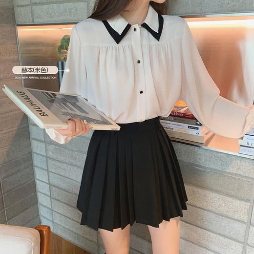 金蘑菇菇【春日衬衫大作战】衬衫爱好者集合！！高级复古的轻甜的！ 商品图3