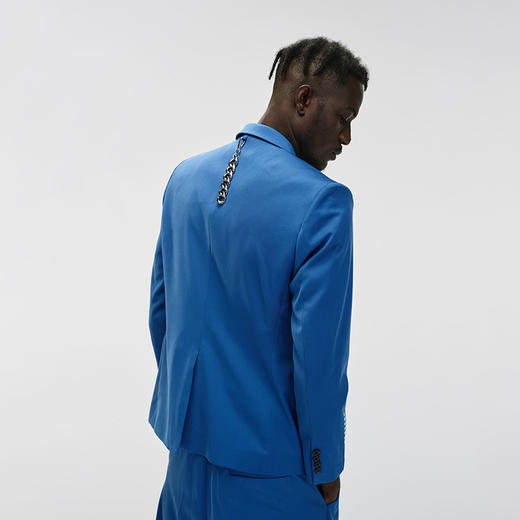 Unawares x FOURTRY 潮流合伙人联名胸针单排扣西装 商品图3