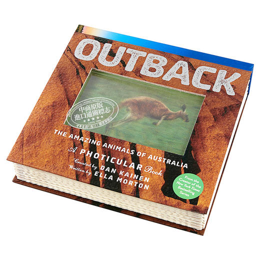 【中商原版】Outback 3D立体绘本陆地 The Amazing Animals of Australia 儿童STEAM与百科动物科普绘本 精装 英文原版 7-12岁 商品图2