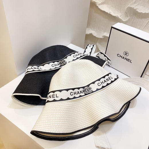 【CHANEL香奈儿】2021新款织带草帽 商品图1