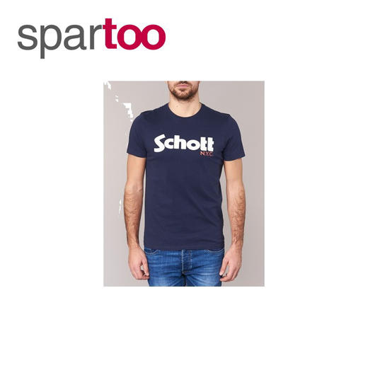 美国Schott NYC短袖T恤男女情侣款正品保真 商品图5