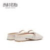 西村名物2021春季新款网红凉拖穆勒鞋女外穿百搭软底玛丽珍T21AH14131 商品缩略图4