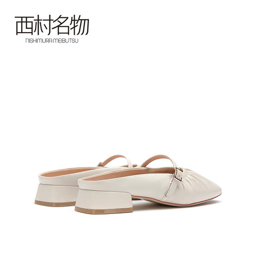 西村名物2021春季新款网红凉拖穆勒鞋女外穿百搭软底玛丽珍T21AH14131 商品图4