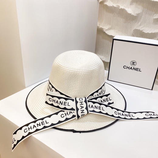 【CHANEL香奈儿】2021新款织带草帽 商品图8