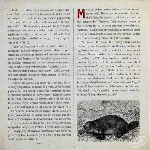 【中商原版】Outback 3D立体绘本陆地 The Amazing Animals of Australia 儿童STEAM与百科动物科普绘本 精装 英文原版 7-12岁 商品图5