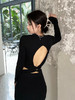AGAM STUDIO 原创性感露背分体式针织长袖上衣包臀短裙套装连衣裙 商品缩略图4
