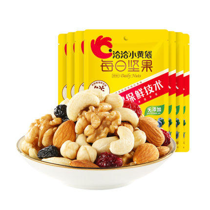 洽洽每日坚果小包装健康零食混合坚果干果仁175g（7日装）*2 商品图0