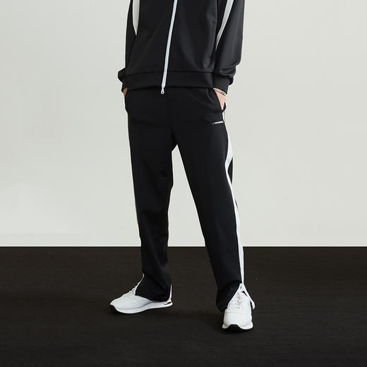 Unawares.FW20 弧形线条运动长裤 商品图0