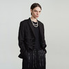 Unawares.FW20 编织网格单排扣休闲西装 商品缩略图1