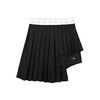 Unawares SS21 多层结构LOGO印花腰衬百褶短裙 商品缩略图4