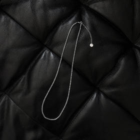 Unawares.SS20 圆弧钛钢细项链