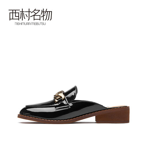 西村名物2021春季新款网红穆勒包头凉鞋外穿凉拖鞋女平底鞋X21AH14031 商品图1