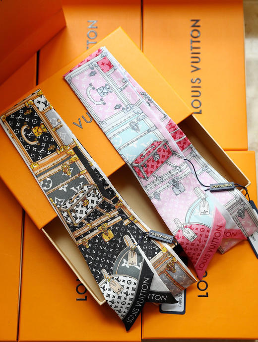 Lv束发带丝巾配礼盒 商品图6
