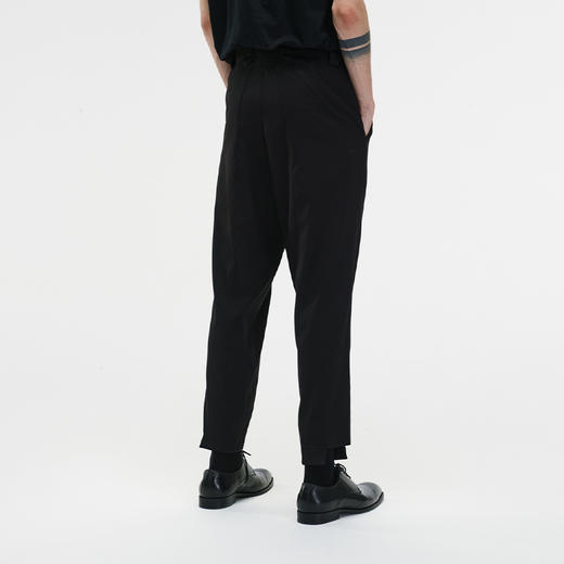 Unawares FW20 错位结构九分西裤 商品图1