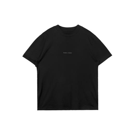 Unawares SS21 镜面对称金属热转印LOGOT恤 商品图4