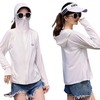 GRH-FSY001春夏新款冰丝变色防晒衣女连帽外套防紫外线户外遮脸防晒衫 商品缩略图4