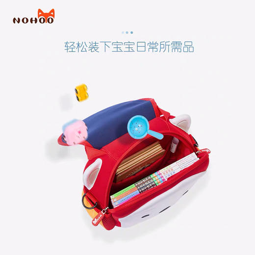 诺狐幼儿园书包男女孩宝宝1-3-6岁育儿园小防走失双肩包儿童背包 商品图3