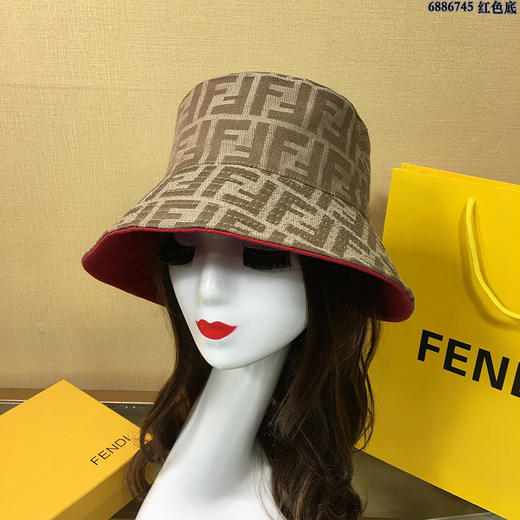 Fendi芬迪 爆款 FF提花渔夫帽 商品图1