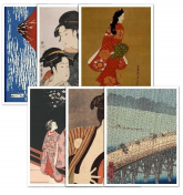 浮世绘珍品海报