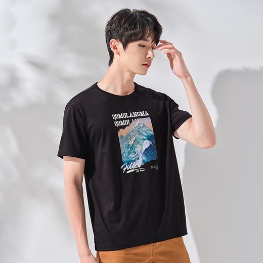 探路者男式棉T恤TAJJ81527 商品图1