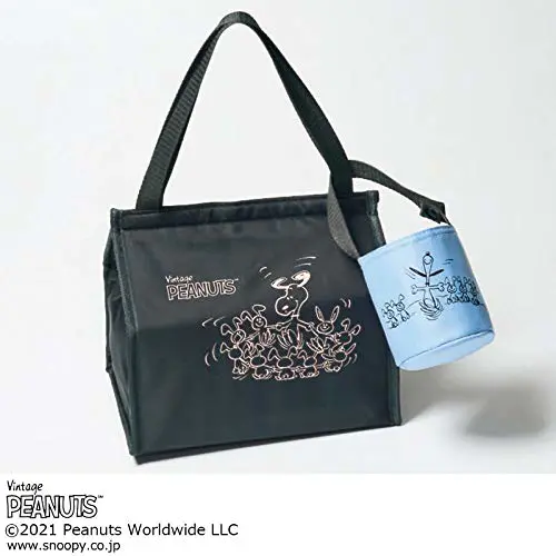 Mini 21年5月日本潮流女生服饰杂志送peanuts保温袋