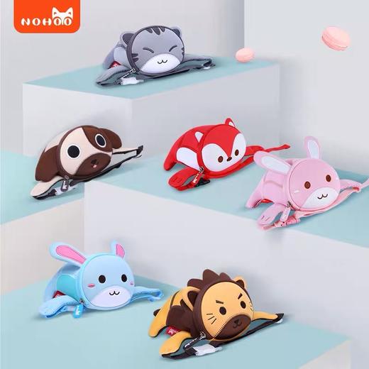 诺狐儿童包包迷你斜挎包幼儿园卡通小包1-5岁男女孩可爱宝宝腰包 商品图0