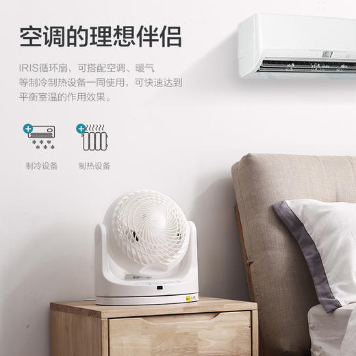 【小巧低噪】爱丽思室内空气循环扇/电风扇 商品图1
