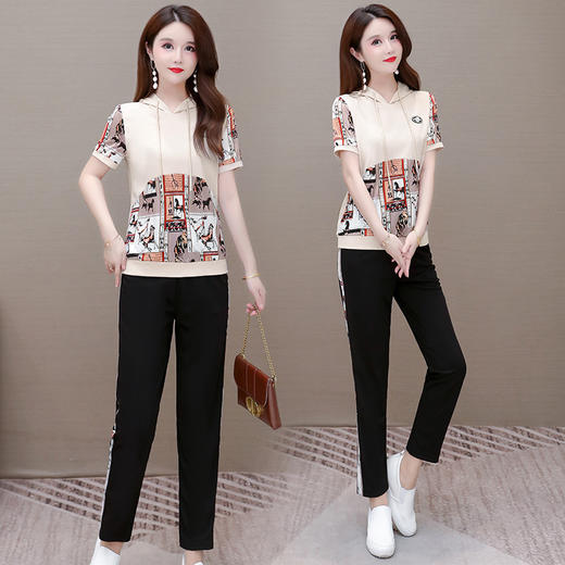 YWE  L21616时尚大码两件套装 商品图3