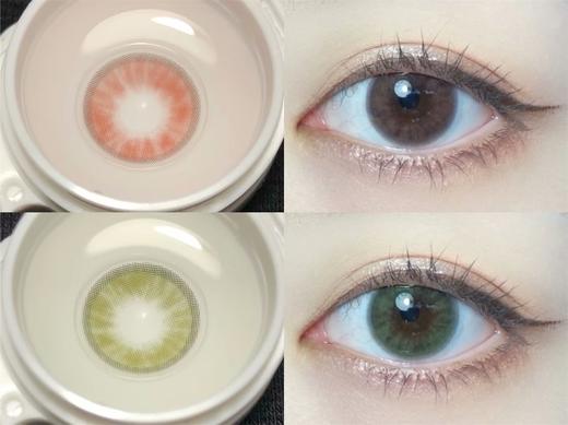 Darrens旗下 薄雾棕&薄雾绿 日抛14.2中等直径一盒10片装 商品图10