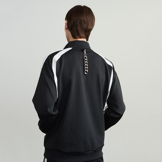 Unawares.FW20 弧形线条运动夹克 商品图1