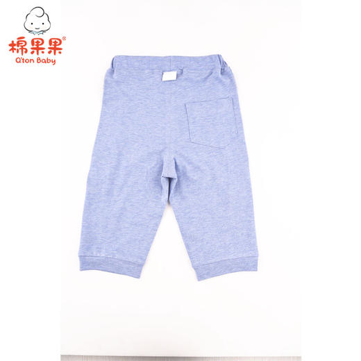 棉果果夏季男童氨棉汗布针织七分裤M212201221334 商品图1