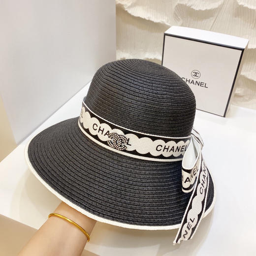 【CHANEL香奈儿】2021新款织带草帽 商品图6