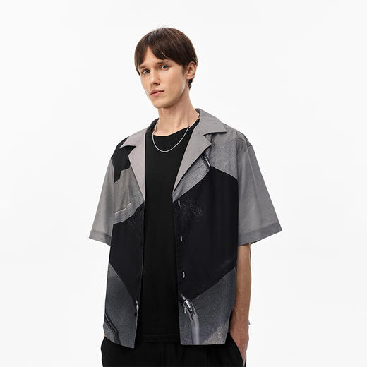 Unawares.SS21 包豪斯椅保龄球短袖衬衫 商品图0