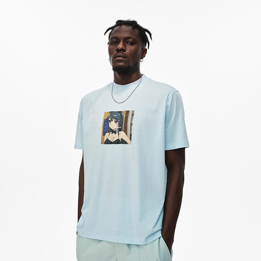 Unawares SS21 兔女郎漫画热转印T恤 商品图2